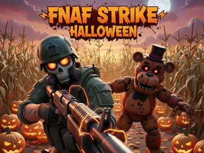 Leikur FNAF Strike Halloween á netinu