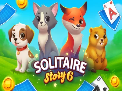 Leikur Solitaire Story Tripeaks 6 á netinu Leikur Solitaire Story Tripeaks 6 á netinu