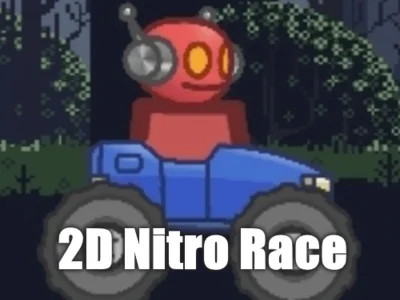 Leikur 2D Nitro Race á netinu