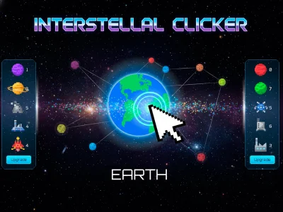 Leikur Interstellar Clicker á netinu