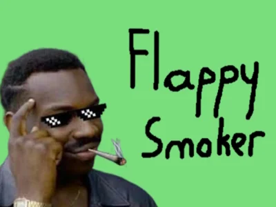 Leikur Flappy Smoker á netinu