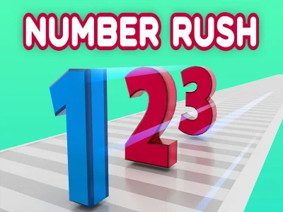 Leikur Number Rush á netinu Leikur Number Rush á netinu