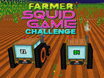 Leikur Farmer Squid Game Challenge á netinu