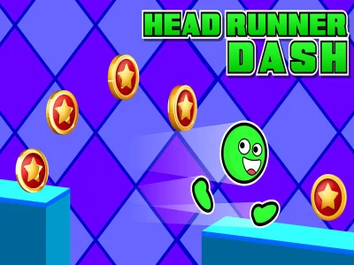 Leikur Head Runner Dash á netinu