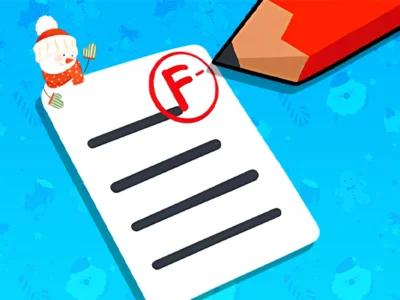 Leikur Kennarahermi jólapróf á netinu