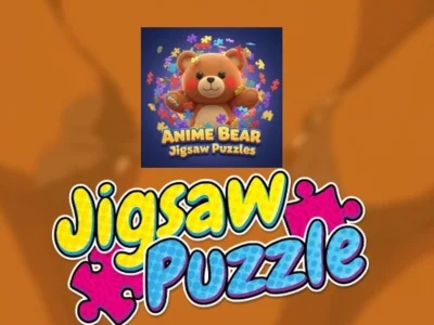 Leikur Anime Bear Jigsaw Puzzles á netinu