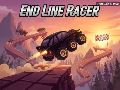 Leikur End Line Racer á netinu