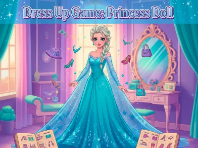 Leikur Dress Up Game: Princess Doll á netinu