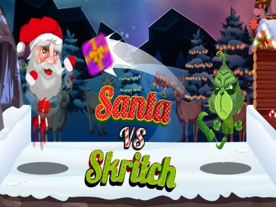 Leikur Jólasveinn vs Skritch á netinu