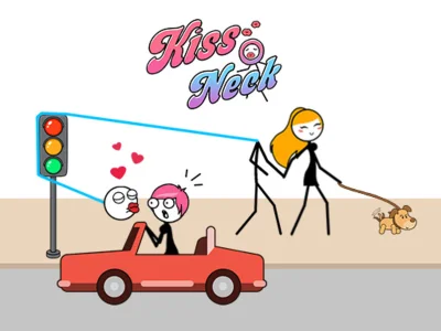 Leikur Kiss O Neck á netinu