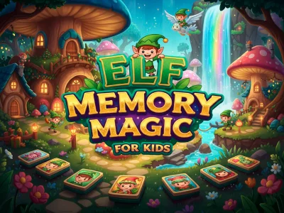 Leikur Elf Memory Magic For Kids á netinu