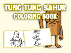 Leikur Tung Tung Sahur litarbók á netinu