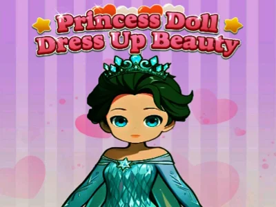 Leikur Princess Doll Klæddu fegurð á netinu
