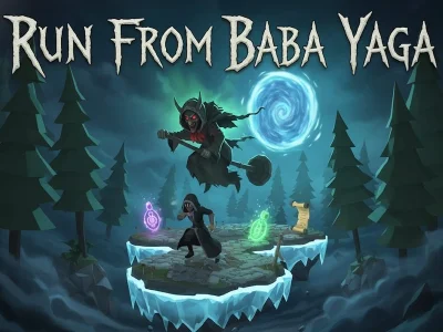 Leikur Hlaupa frá Baba Yaga á netinu