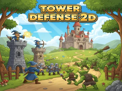 Leikur Tower Defense 2D á netinu