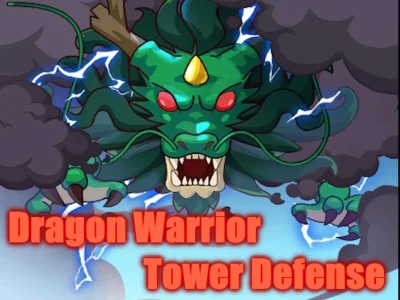 Leikur Dragon Warrior Tower Defense á netinu