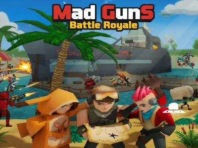 Leikur Mad GunS Battle Royale á netinu Leikur Mad GunS Battle Royale á netinu