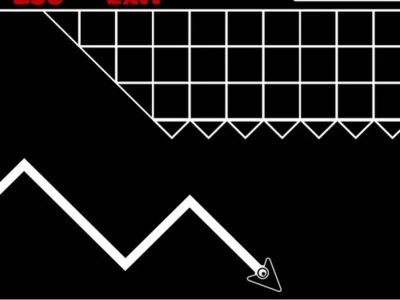 Leikur Geometry Arrow á netinu