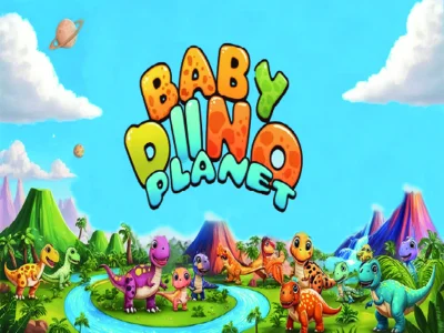 Leikur Baby Dino Planet á netinu Leikur Baby Dino Planet á netinu