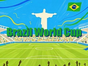 Leikur Ekta fótbolta: Heimsmeistarakeppnin í Brasilíu á netinu