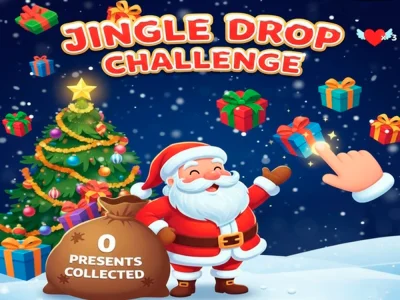 Leikur Jingle Drop Challenge á netinu