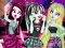 Leikur Instagram áskorun: Monster High gegn Disney prinsessum á netinu