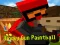 Leikur Blocky Byssan Paintball á netinu
