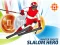Leikur Vetraríþróttir: Slalom hetja á netinu