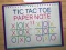 Leikur Tic Tac Toe Pappír Athugasemd 2 á netinu