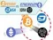 Leikur Bitcoin gegn Ethereum á netinu