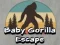 Leikur Flóttinn Baby Gorilla á netinu