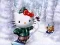 Leikur Hello Kitty jólasjald á netinu