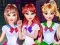 Leikur Prinsessan Sailor Moon Bardaga Fötur á netinu