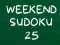 Leikur Helgar Sudoku 25 á netinu