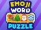 Leikur Emoji Orð Puzzl á netinu