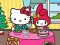 Leikur Jólakvöldverður með Hello Kitty og vinum á netinu