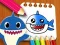 Leikur Baby Shark Lita bók á netinu