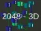 Leikur 2048 - 3D á netinu