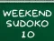 Leikur Helgar Sudoku 10 á netinu