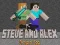 Leikur Steve og Alex: Drekaký á netinu
