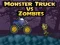 Leikur Monster Truck gegn Zombíum á netinu