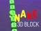 Leikur Snákur 3D Blokkur á netinu