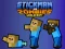 Leikur Stickman gegn Zombies WorldCraft á netinu