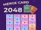 Leikur Sameina kort 2048 á netinu
