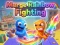 Leikur Merge Rainbow Fighting á netinu