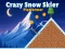 Leikur Crazy Snow Skier: Platformer á netinu