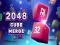 Leikur 2048 Cube sameinast á netinu