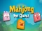 Leikur Mahjong Pet Quest á netinu