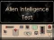 Leikur Alien Intelligence Test á netinu