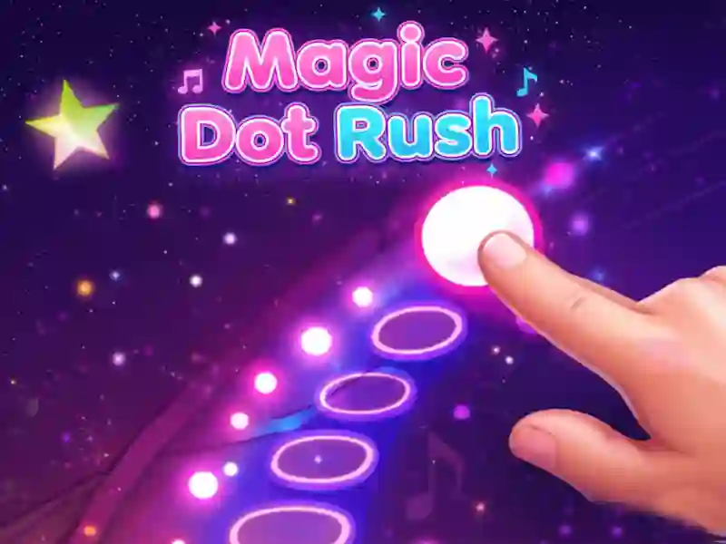 Leikur Magic Dot Rush á netinu